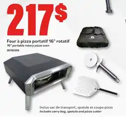 Matériaux Pont Masson 16 portable rotary pizza oven offer