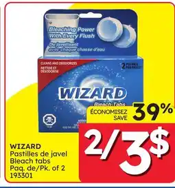 Rossy WIZARD Bleach tabs offer