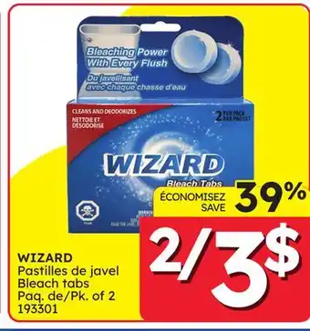 Rossy WIZARD Bleach tabs offer