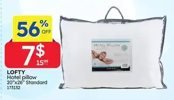 Rossy LOFTY Hotel pillow offer