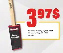 Matériaux Pont Masson Paint Brush 2 Poly-Nylon MPM offer