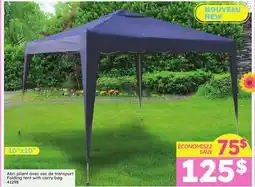 Rossy Folding tent with carry bag offer