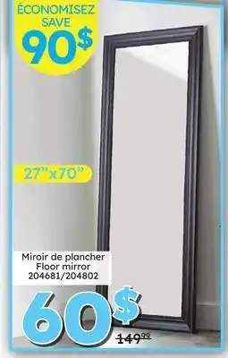 Rossy Floor mirror offer