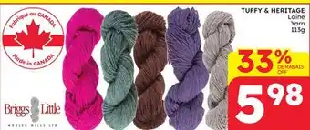 Rossy TUFFY & HERITAGE Yarn offer