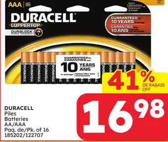 Rossy DURACELL Batteries offer