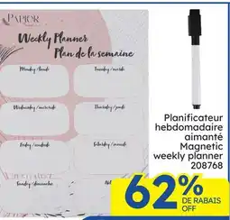 Rossy Magnetic weekly planner offer