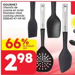 Rossy GOURMET Stainless steel cooking utensils offer