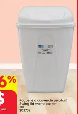 Rossy Swing lid waste basket offer