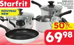 Rossy SIMPLICITY Cookware set offer