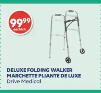 Wellwise by Shoppers Drive Medical MARCHETTE PLIANTE DE LUXE offer