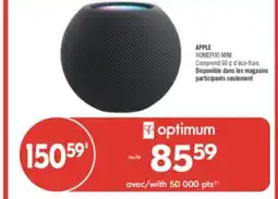 Pharmaprix APPLE HOMEPOD MINI offer