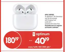 Pharmaprix APPLE AIRPODS offer