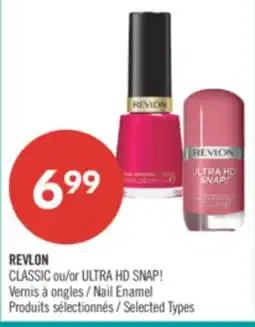 Pharmaprix REVLON CLASSIC or ULTRA HD SNAP! Nail Enamel offer