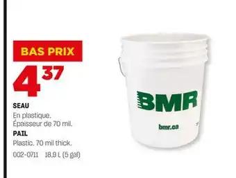 BMR SEAU offer