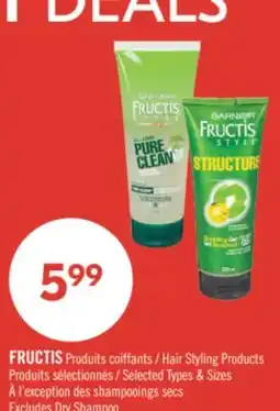 Pharmaprix FRUCTIS Hair Styling Products offer