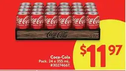 Walmart Coca-Cola Pack offer