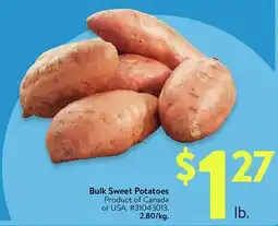 Walmart Bulk Sweet Potatoes offer