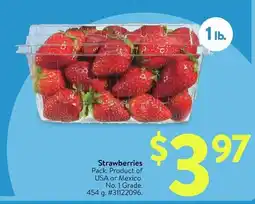 Walmart Strawberries offer