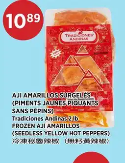 Kim Phat Tradiciones Andinas FROZEN AJI AMARILLOS (SEEDLESS YELLOW HOT PEPPERS) offer