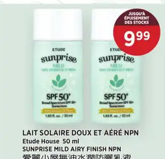 Kim Phat Etude House SUNPRISE MILD AIRY FINISH NPN offer