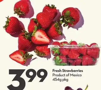 Longo's Fresh Strawberries offer