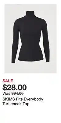 Holt Renfrew SKIMS Fits Everybody Turtleneck Top offer