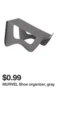 IKEA MURVEL Shoe organizer, gray offer