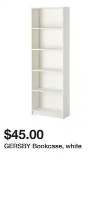 IKEA GERSBY Bookcase, white offer