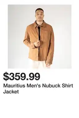 TSC Stores Mauritius Men's Nubuck Shirt Jacket offer