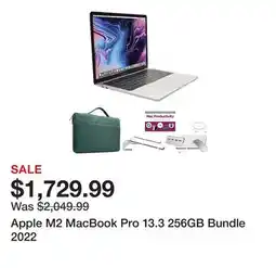 TSC Stores Apple M2 MacBook Pro 13.3 256GB Bundle 2022 offer