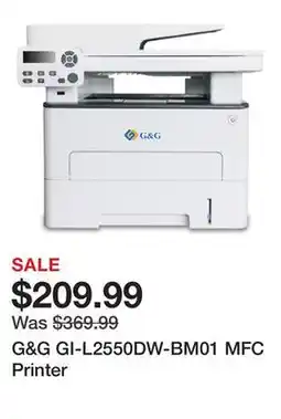 TSC Stores G&G GI-L2550DW-BM01 MFC Printer offer