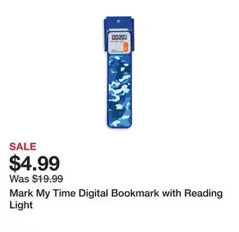 Chapters Indigo Mark My Time Digital Bookmark with Reading Light offer