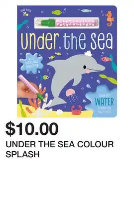 Chapters Indigo UNDER THE SEA COLOUR SPLASH offer