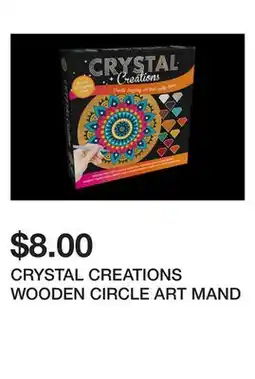 Chapters Indigo CRYSTAL CREATIONS WOODEN CIRCLE ART MAND offer