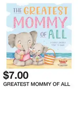 Chapters Indigo GREATEST MOMMY OF ALL offer