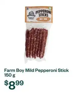 Voilà Farm Boy Mild Pepperoni Stick 150 g offer