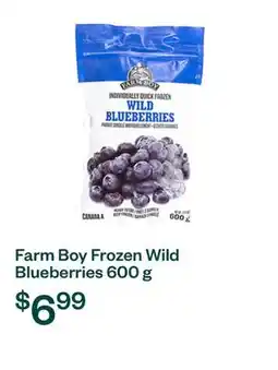 Voilà Farm Boy Frozen Wild Blueberries 600 g offer