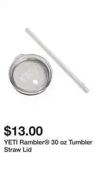 Sport Chek YETI Rambler 30 oz Tumbler Straw Lid offer