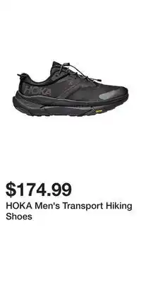 Sport Chek HOKA Men's Transport Hiking Shoes offer