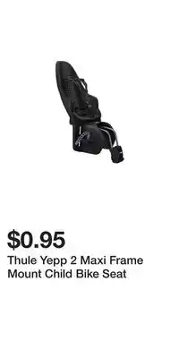 Sport Chek Thule Yepp 2 Maxi Frame Mount Child Bike Seat offer