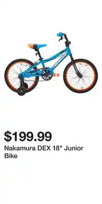 Sport Chek Nakamura DEX 18 Junior Bike offer