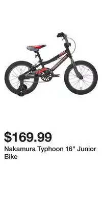 Sport Chek Nakamura Typhoon 16 Junior Bike offer