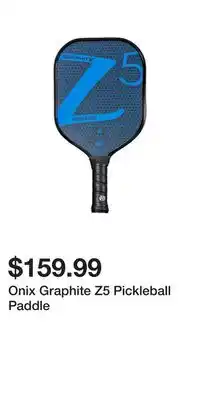 Sport Chek Onix Graphite Z5 Pickleball Paddle offer