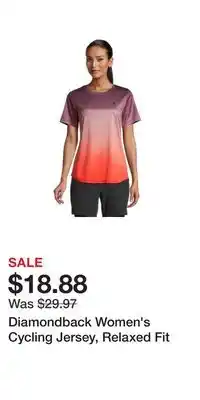 Sport Chek Diamondback Women's Cycling Jersey, Relaxed Fit offer