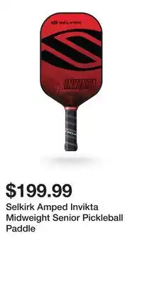 Sport Chek Selkirk Amped Invikta Midweight Senior Pickleball Paddle offer