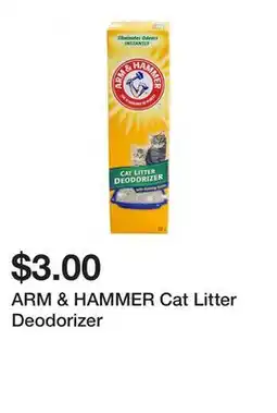 Dollarama ARM & HAMMER Cat Litter Deodorizer offer