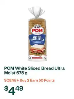 Voilà POM White Sliced Bread Ultra Moist 675 g offer