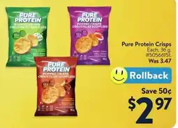 Walmart Pure Protein Crisps offer