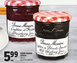 Metro BONNE MAMAN SPREAD offer