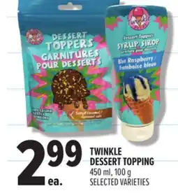 Metro TWINKLE DESSERT TOPPING offer